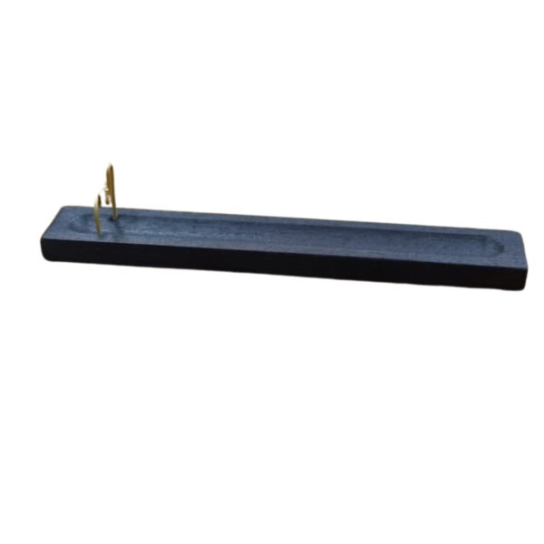 Walnut Incense Stick Holder - Image 2